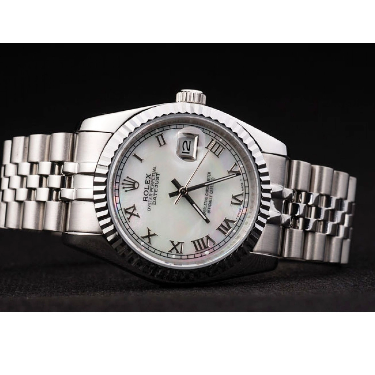 Rolex copies cheap Datejust Rolex Swiss Mechanism-srl25 0625